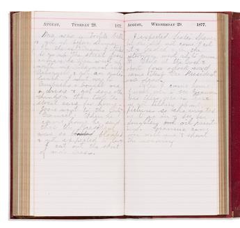 (MORMONS.) Papers of John Silvanus Davis and his daughter Julia, a Welsh Mormon immigrant family in early Salt Lake City.